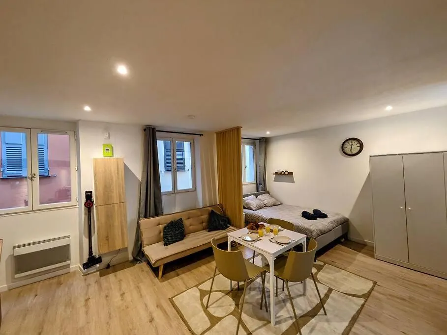 Le Studio Cosy, Centre Historique, Wifi, Neuf Grasse 0*,